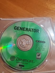 Sega Dreamcast Generator Vol. 1  & Vol 2 Disc Only  Demo Disc Bundle Lot