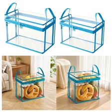Caja organizadora de juguetes de peluche bolsa de almacenamiento de animales de peluche soporte para juguetes de zoológico fácil acceso