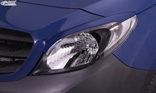 RDX Scheinwerferblenden f&uuml;r MERCEDES Citan (W415 / X / 2012+) B&ouml;ser Blick