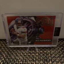 2024 ELI MANNING Wild Card QB1 On The Clock Red 1/10 OCW-RD-EM2