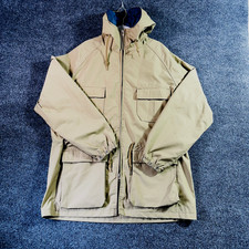 Woolrich Parka Jacket Men Large Lined Chore Outdoor Fish Vintage Made In USA 80s