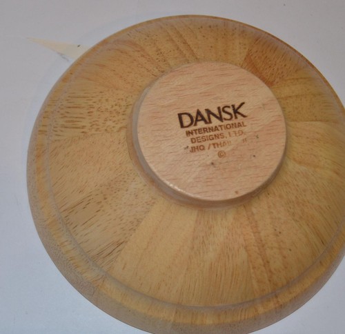 Moderne Dansk jhq hellblonde Holz Salatschüssel 6-teiliges Set modern - Bild 4 von 8