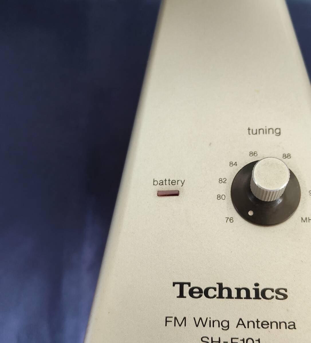 Technics SH-F101 FM ウイングアンテナ テクニクス 動作品 Technics SH-F101 FM WING ANTENNA Electronically Tuned Indoor