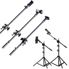 Mic Stand Musical Instruments Adjustable Clamp Boom Arms With 3/8 Thread