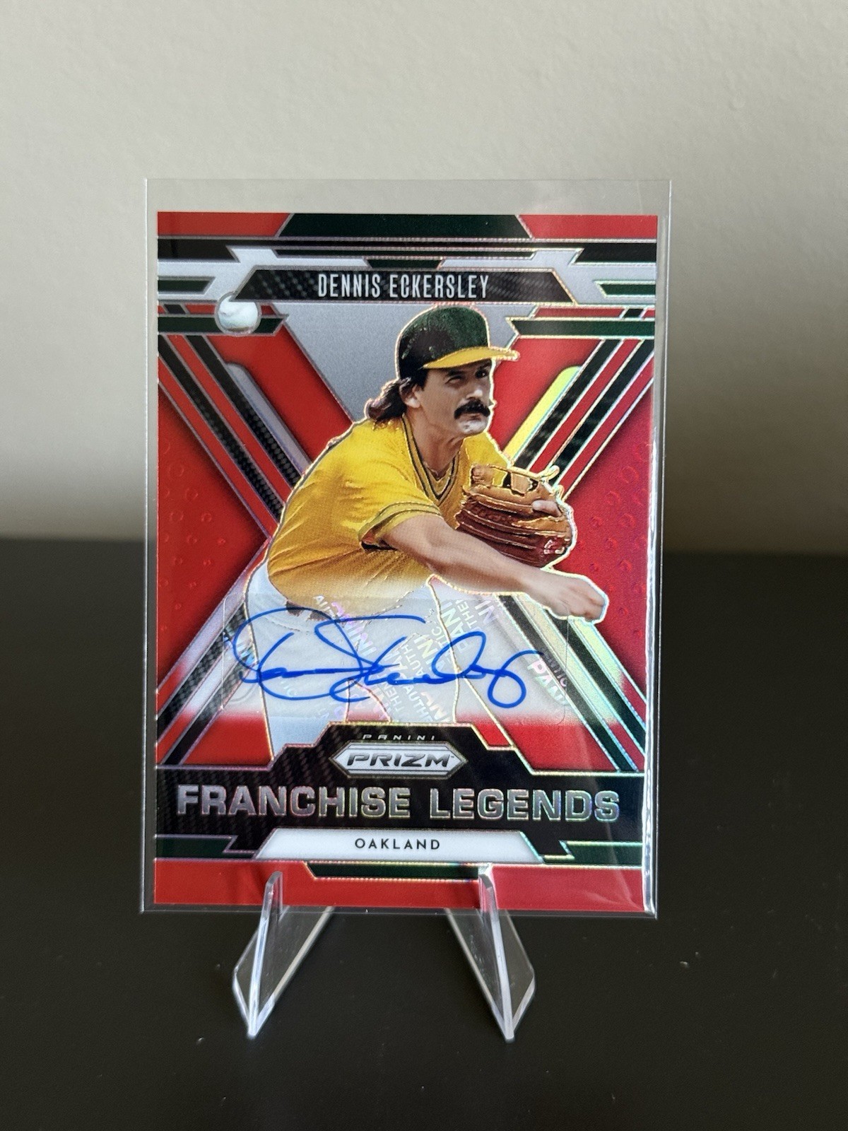 2026 Panini Prizm Dennis Eckersley Athletics Franchise Legends Auto /99