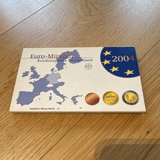 Deutschland Kursm&uuml;nzensatz 2004 Spiegelglanz (PP), M&uuml;nze Berlin A, Etui
