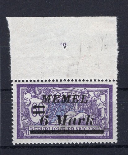 Memel 92IOR ABART ** MNH MINT BPP (81720