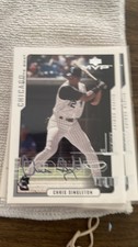 2001 Upper Deck MVP Chris Singleton Silver Script White Sox #209