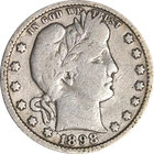 1898-O Barber Quarter