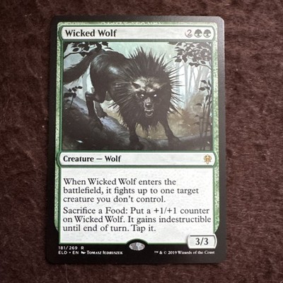 Wicked Wolf ~ Throne of Eldraine [ NM ] [ MTG ]