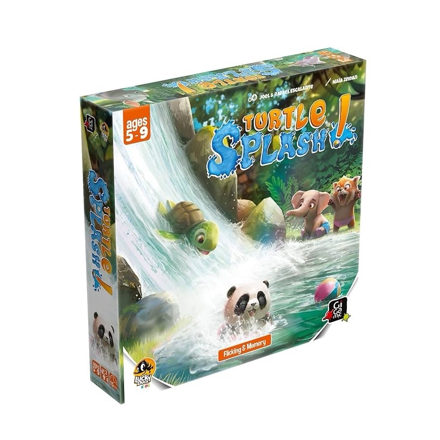 Juego de mesa Splash - ¡Juego de mesa familiar divertido y educativo para niños! 5+ nuevo sellado