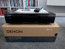 Denon DCD-520AE High-Fidelity CD Player EXCELLENT Condition- Tested & Working