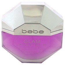 Bebe Glam Platinum By Bebe for Women Eau de Parfum Spray, 3.4 Ounce