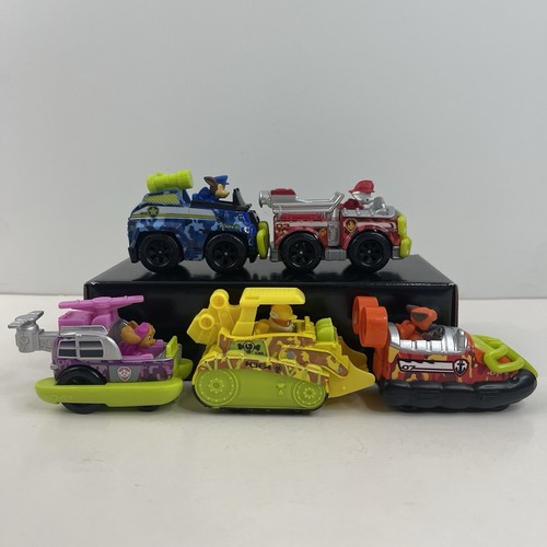 Paw Patrol True Metal Jungle Rescue Die-Cast Vehicles Lot HTF - Picture 4 of 7