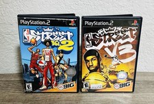 Sony PlayStation 2 (PS2) NBA Street Vol.2 & Vol.3 ‘Black Label: Tested!