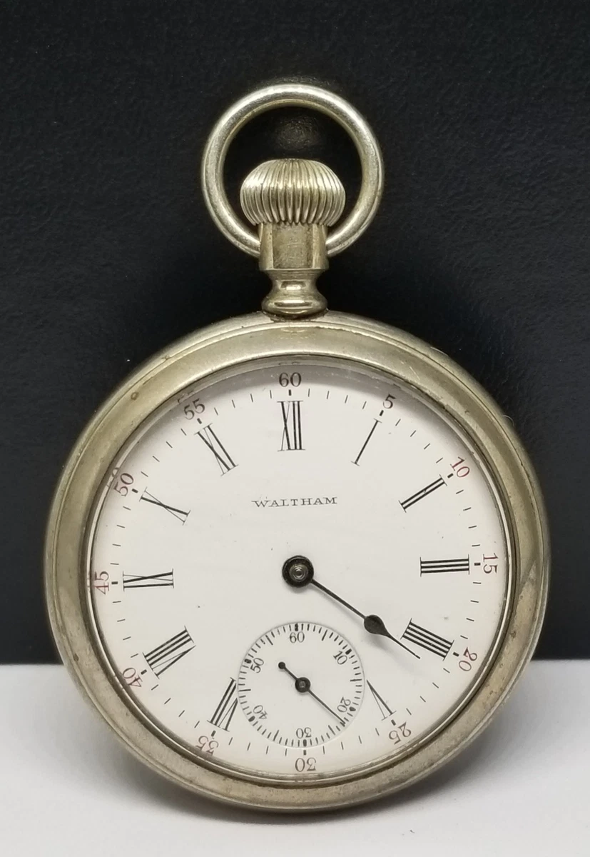 Waltham Pocket Watch Pocket Watches with Vintage 19 Jewels for
