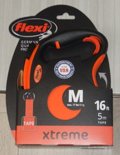 Flexi XTREME dog leash tape 16 Ft MEDIUM up to 77 lbs. extra strong