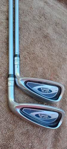 Golf wedge set TIGER SHARK LADY 2 clubs RH graphite, P pitching S sand, very g - Picture 2 of 10