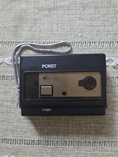 Vintage Porst Disc 60 Motor Sensor Flash1:2.8/12.5mm Camera With Case