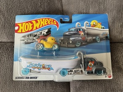 Hot Wheels Super Rigs Scrubba Dub Driver Neu/Ovp