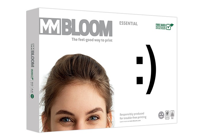 Carta A4 MM Bloom Essential 500 Fogli 80g per Stampante