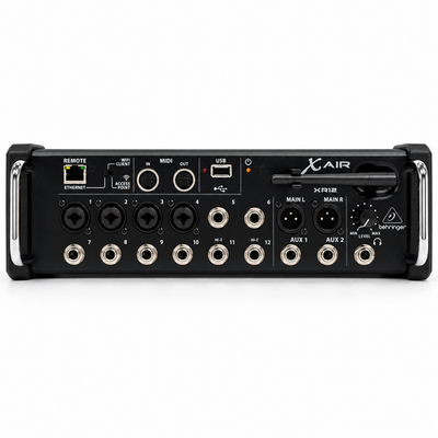 Behringer X AIR XR12 12-Ch Digital Mixer 4 Midas Preamps WiFi iPad