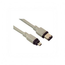 FireWire 400 6 Pin Male to 4 Pin Male Cable 15 FEET IEEE 1394 M2435-15
