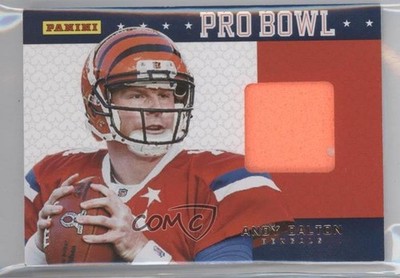 2013 Panini Father's Day Pro Bowl Materials Pylons Andy Dalton #PBAD 1b8