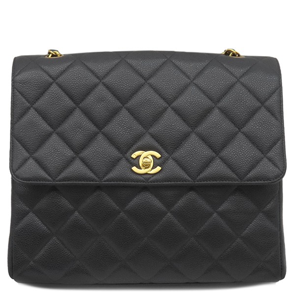 Chanel Matelasse Quilted Shoulder Bag BG28066 Black-image