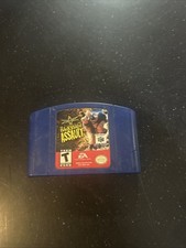 WCW Backstage Assault Nintendo 64 N64 Authentic Blue Cartridge Tested Working EA