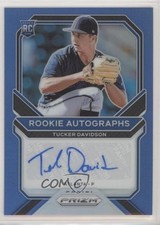 2021 Panini Prizm Rookie Carolina Blue 32/50 Tucker Davidson #RA-TD Auto 0nl0