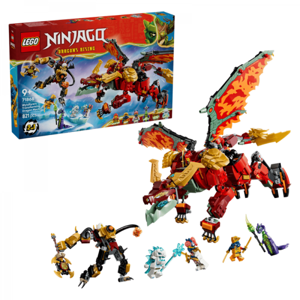 Lego Mech Drago Mutaforma Di Wyldfyre 71868 - Immagine 3
