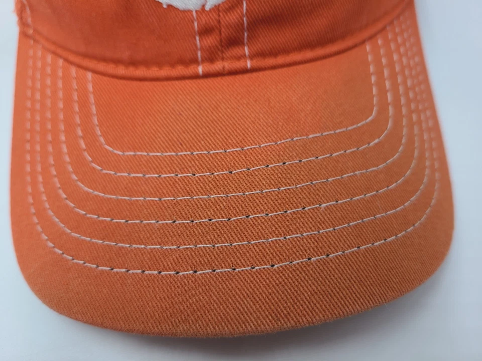 Gorra ajustable con correa marca de golf Clemson University Tigers NCAA naranja Foto 3 de 4