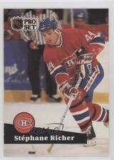 1991-92 Pro Set French Stephane Richer #122 t4m