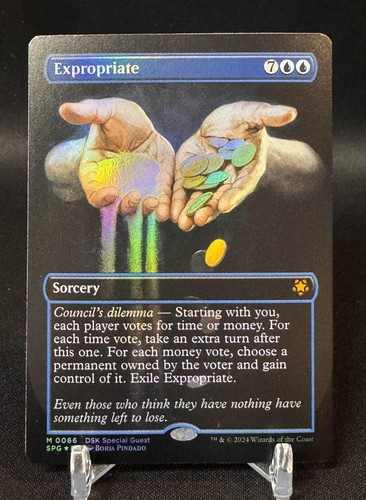 🌈 Expropriate (Borderless) Special Guests SPG - Borderless FOIL - MTG - NM