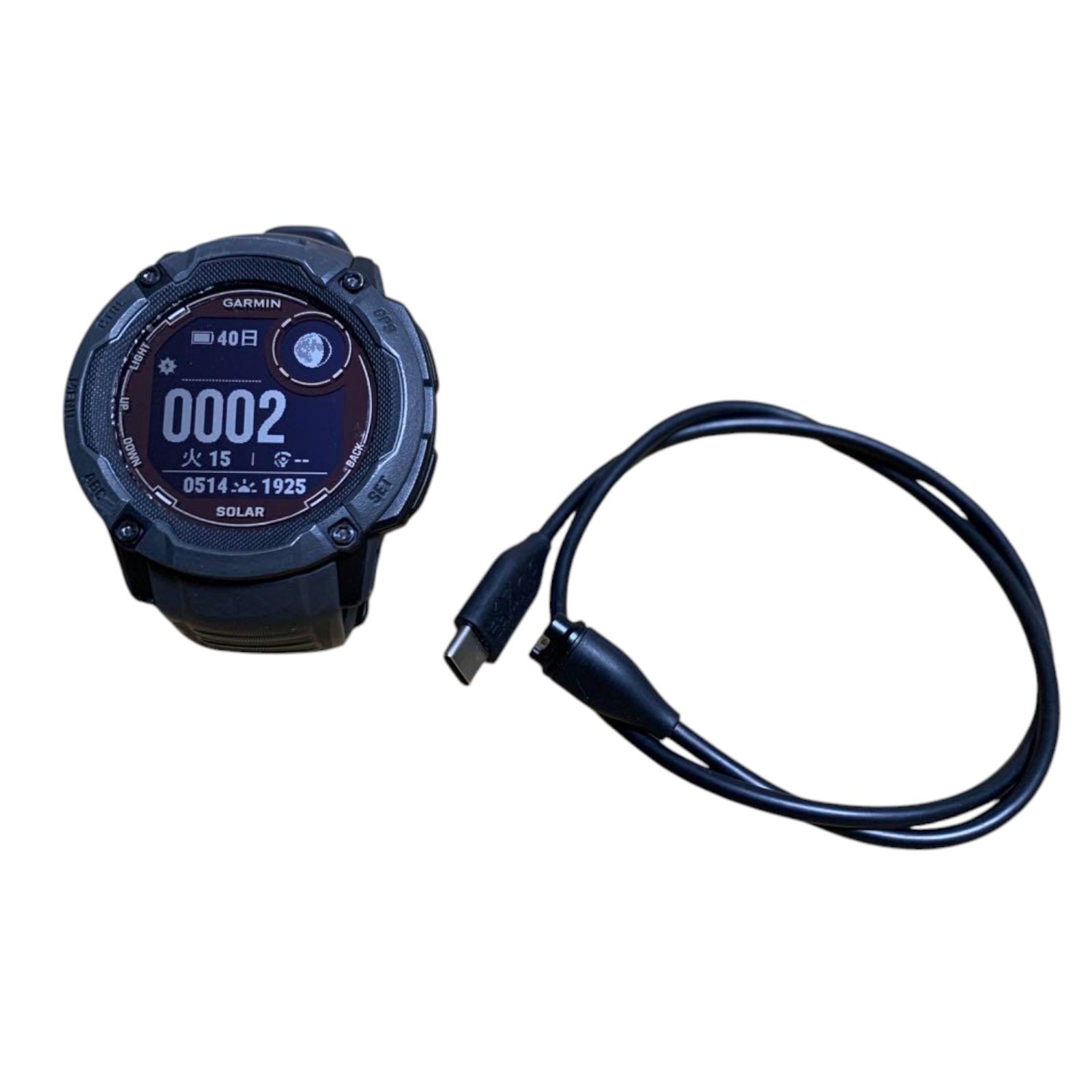 Garmin Instinct 2X Solar GPS Smartwatch with Dual Power, Imported Edition