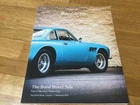 bonhams car auction brochure Bond Street sale 1 dec 2018.
