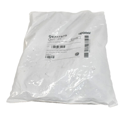 Uponor Q4777575 3/4'' x 3/4'' Pex x Pex Polysulfone Straight Coupling 25 Pack