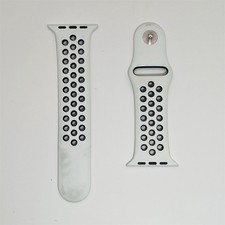 Nike 45mm White/Black Rubber Sport Strap Smar...