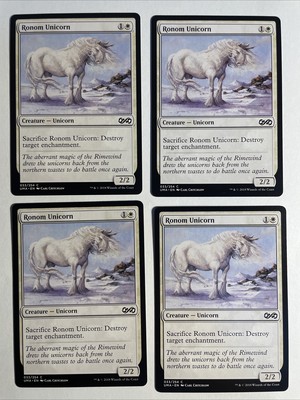 4x Mtg Ultimate Masters Ronom Unicorn NM Magic The Gathering