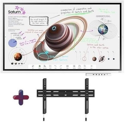 Samsung Flip Pro WM65B Flipchart 165 cm 65 Zoll inkl. Neomounts LEVEL-850