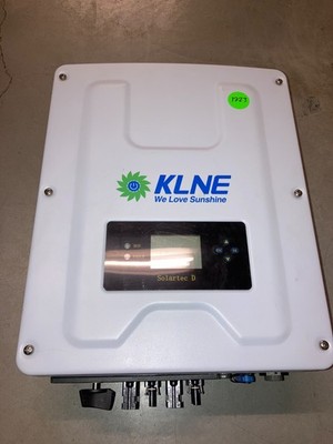 Wechselrichter KLNE Solartec D3000 - 2 MPP tracker -renoviert - 1 Phasig