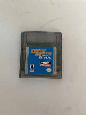 Dave More a Freestyle BMX Gameboy Color Tested Cartridge