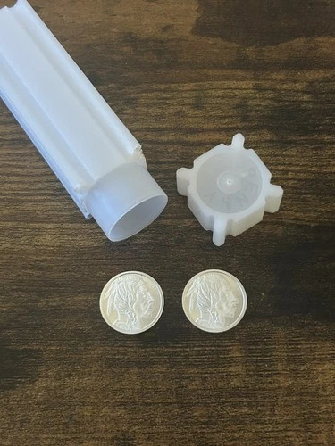 2 - Indian/ Buffalo Coins, 1/10 Troy Oz .999 Fine Silver with a tube !