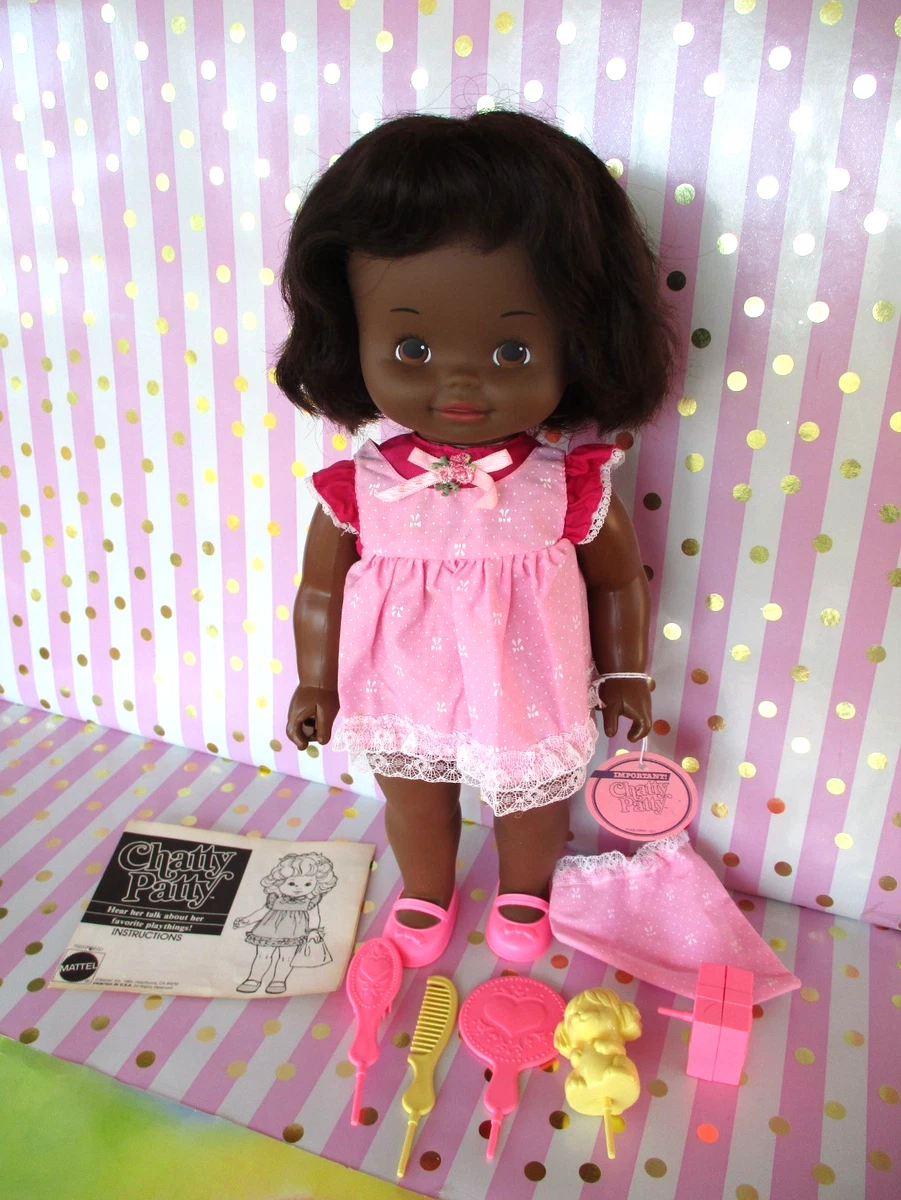 Mattel Chatty Cathy Doll African American Dolls & Doll Playsets