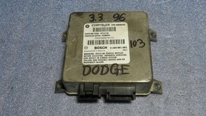 Dodge Caravan 3.3 - Steuergerät Airbag CRASH SENSOR 4686242 BOSCH 0285001093
