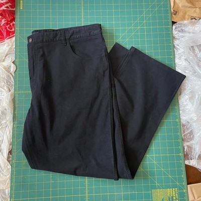 Pal Zileri Black Italian Trousers Waist 44in 3XL Made in Italy