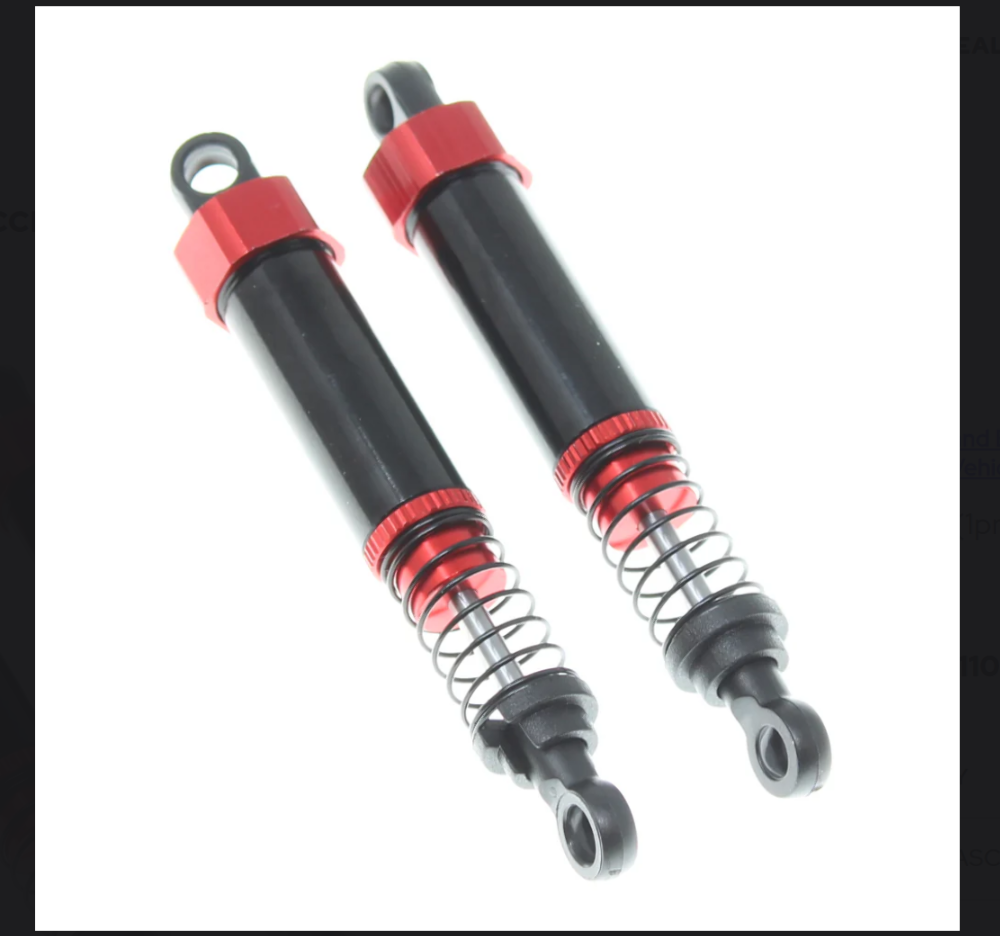 Redcat Racing RER30682 Front Shocks Aluminum 1Pair Ascent Fusion