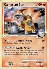 Camerupt G 19/147 Rare Supreme Victors Pokemon Near Mint