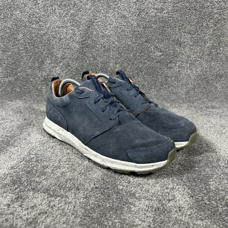 Zapatos informales deportivos Ariat Fusion 10018469 para mujer talla 11 B azul gamuza usados Foto 2 de 4